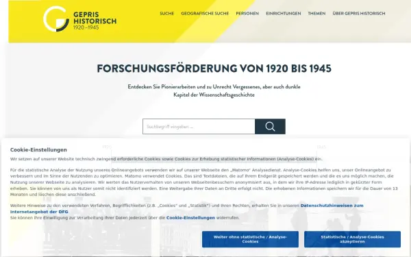 gepris-historisch.dfg.de