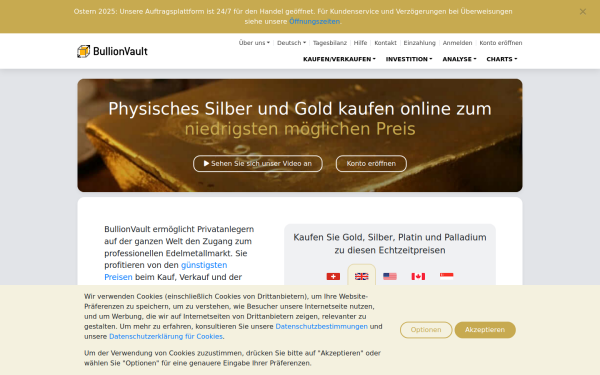 gold.bullionvault.de