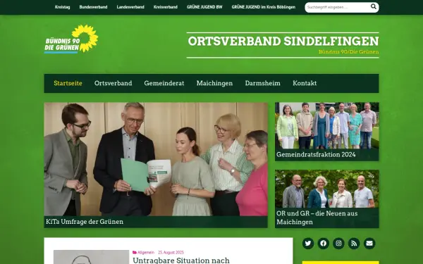 gruene-sindelfingen.de