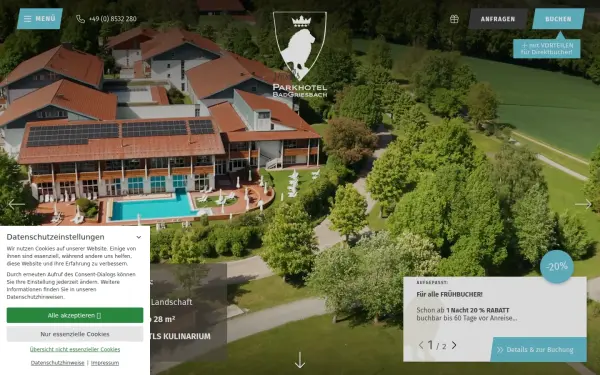 www.parkhotel-badgriesbach.de