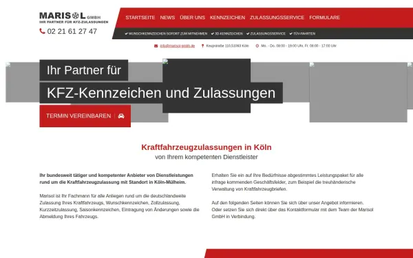 kfz-zulassung-marisol.de