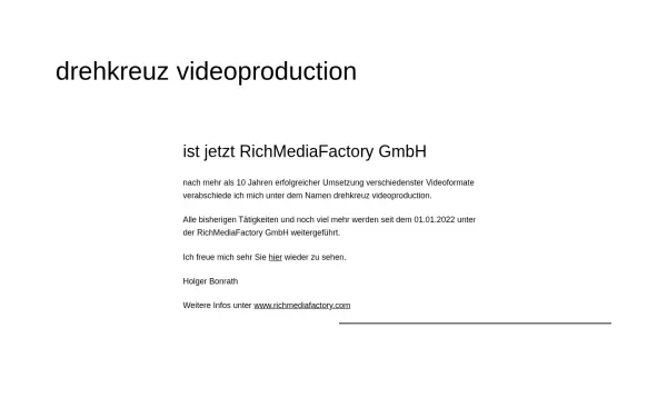 www.dasdrehkreuz.de