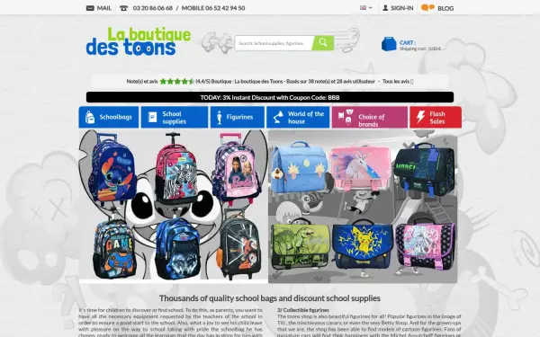 laboutiquedestoons.com