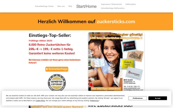 www.zuckersticks.com