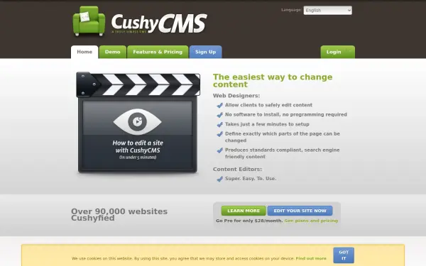 www.cushycms.com
