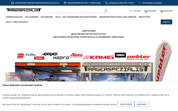 www.traegerspezialist.de