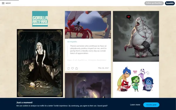 gorillaartfare.com