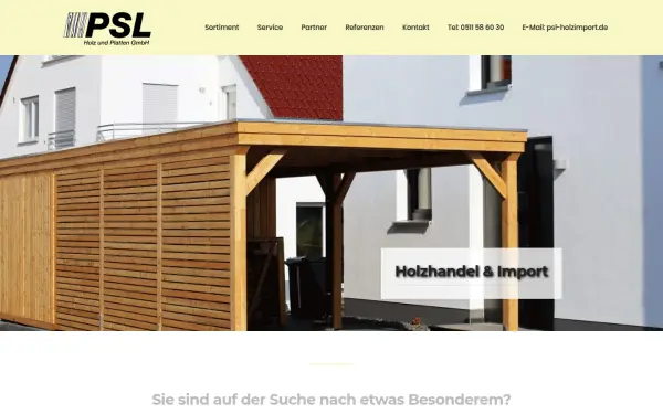 www.psl-holzimport.de