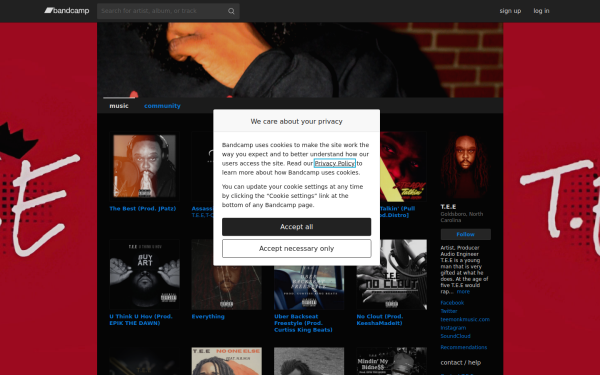 tdoublee2.bandcamp.com