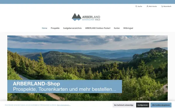 www.arberland-shop.de