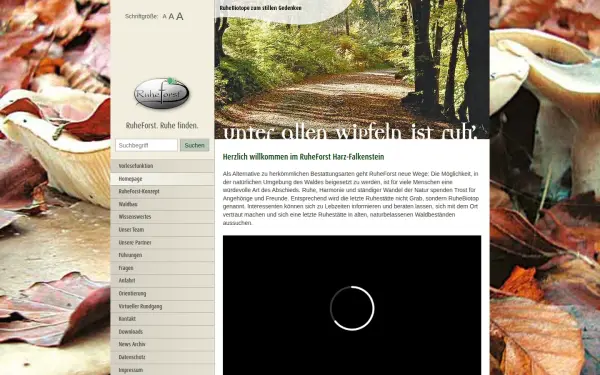 www.harz-falkenstein-ruheforst.de