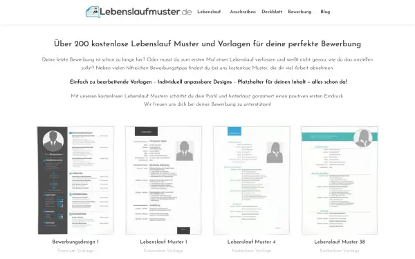 www.lebenslaufmuster.de