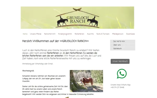 www.grusiloch-ranch.de