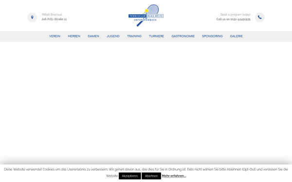 www.tcbwuntergrombach.de