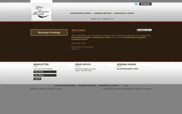 galerielamoureuxritzenhoff.com