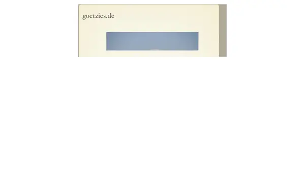 goetzies.de