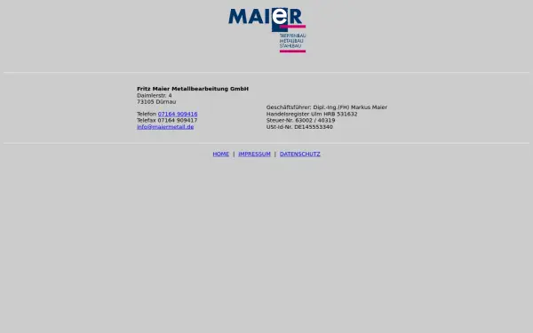 maiermetall.de