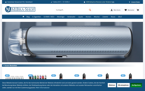 www.mibra-shop.de
