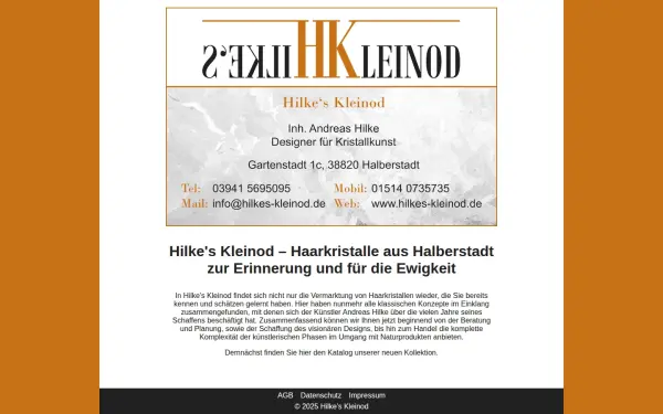 www.hilkes-kleinod.de