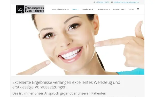 zahnarztpraxis-hangert.de