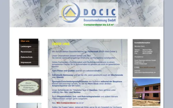 docic-bauunternehmen.de