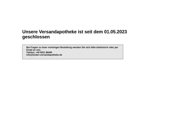 linden-versandapotheke.de