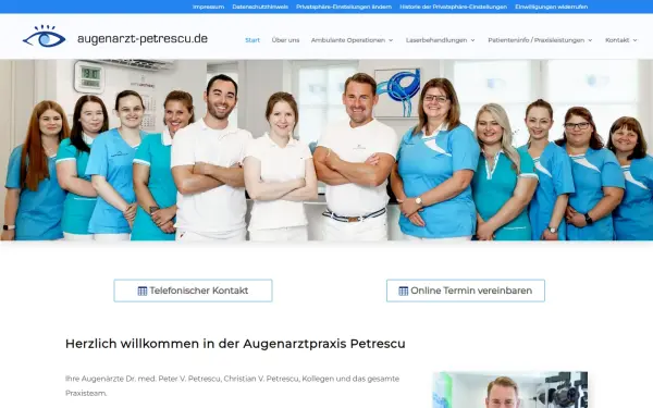 augenarzt-petrescu.de