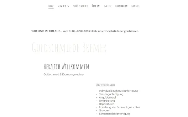 www.goldschmiedebremer.de