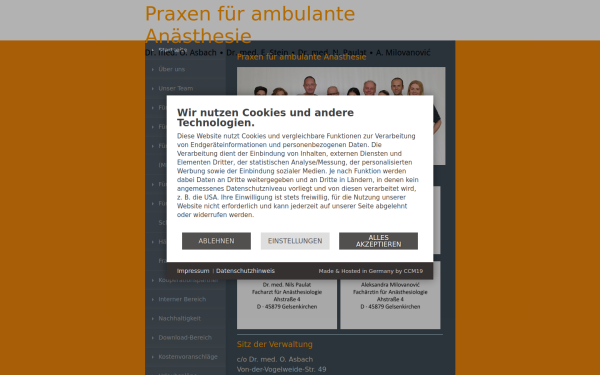 www.praxisgemeinschaft-anaesthesie.de