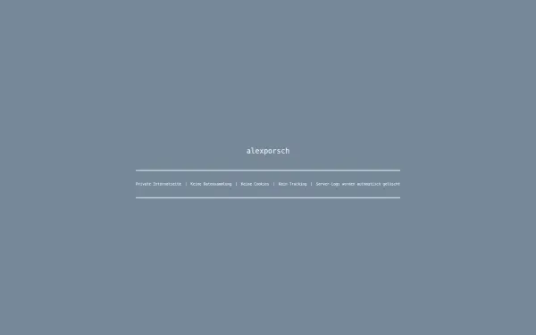 alexporsch.com