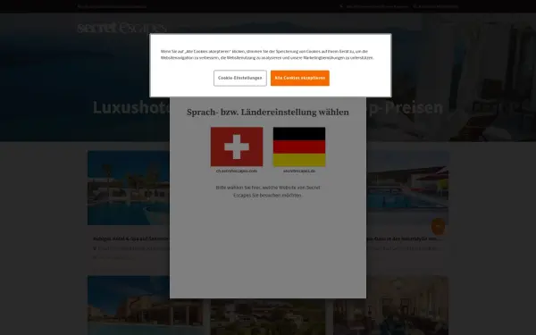 ch.secretescapes.com