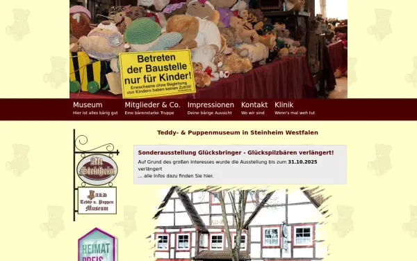 www.teddymuseum-steinheim.de