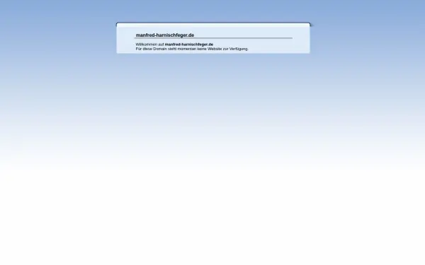 manfred-harnischfeger.de