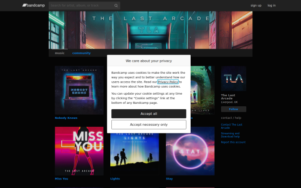 thelastarcade.bandcamp.com