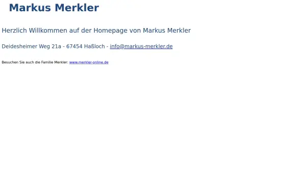 markus-merkler.de