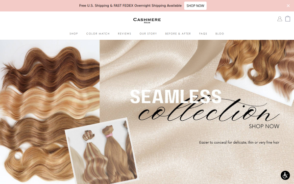 cashmerehairextensions.com
