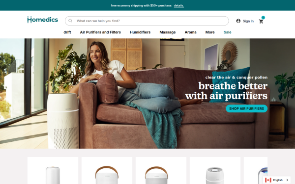 www.homedics.ca
