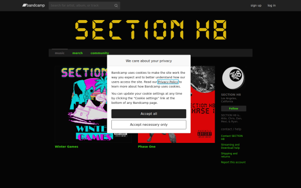 sectionh8gang.bandcamp.com