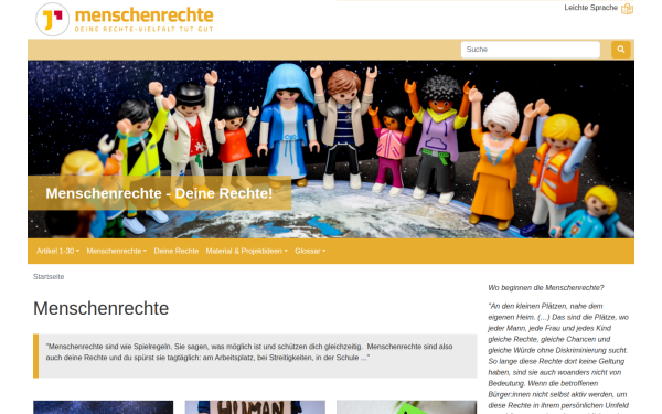 www.menschenrechte.jugendnetz.de