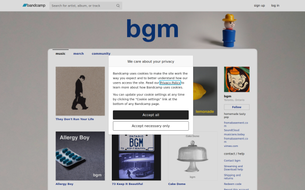music.fromabasement.com