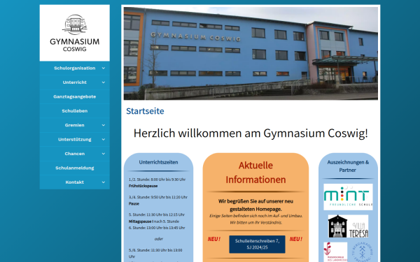 webauftritt.gymnasiumcoswig.de
