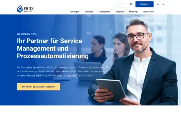 www.frox.ch