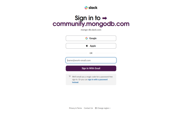 mongo-db.slack.com