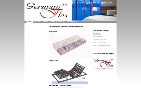 www.germanflex-bettwaren.de