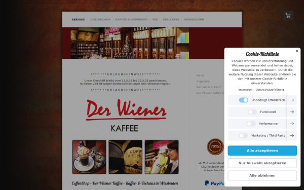 www.derwienerkaffee.de