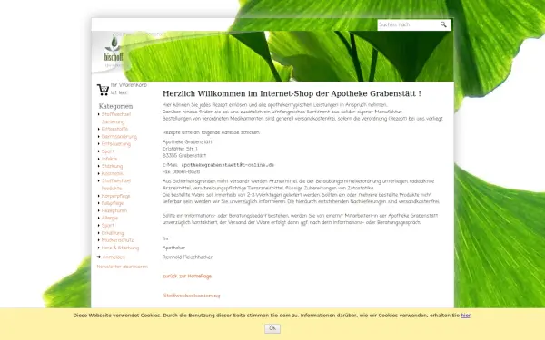 apothekegrabenstaett.de