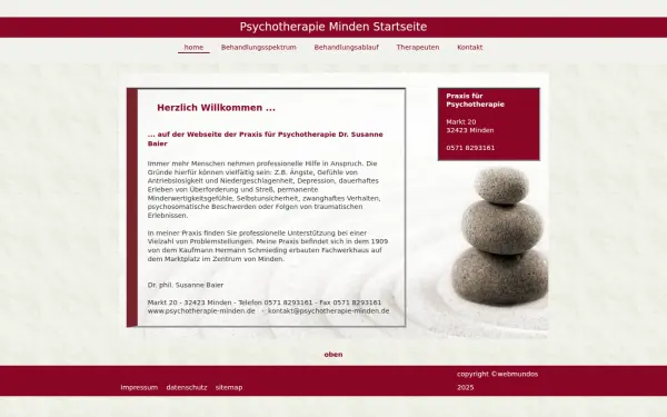 psychotherapie-minden.de