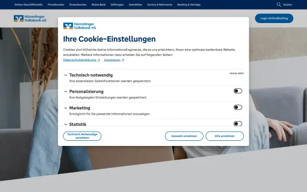 www.huemmlinger-volksbank.de