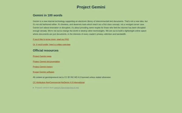 geminiprotocol.net