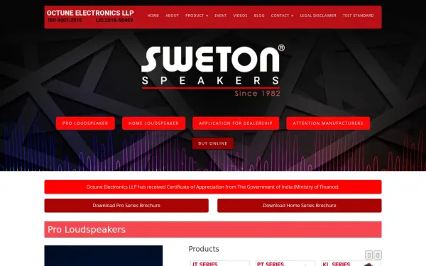 swetonspeakers.com